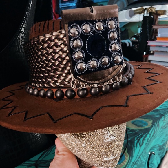 Customed Bronze, Silver and Gold Metals Hat main image 12